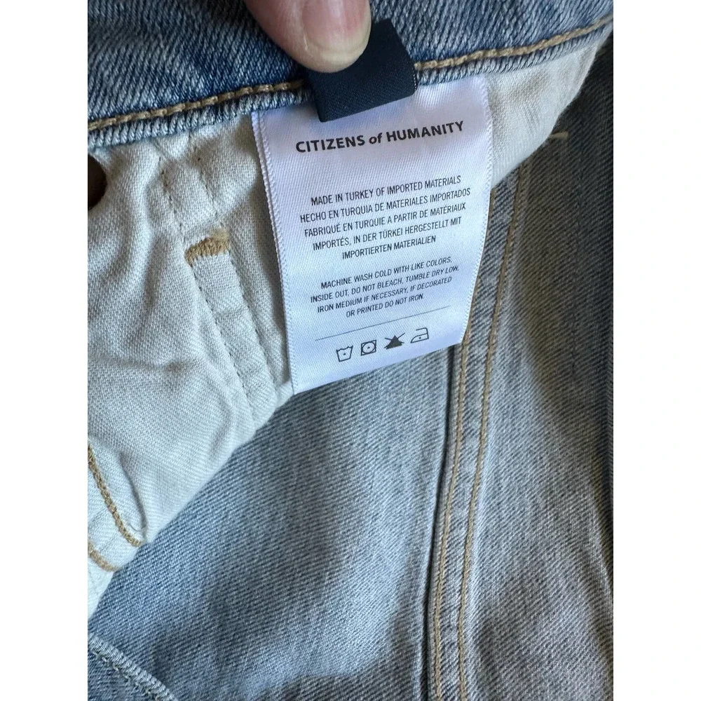 CITIZENS OF HUMANITY Emerson Slim Boyfriend Jeans in Freeport Sz 29 - Picture 9 of 12
